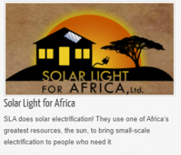 SLA_Solar Light for Africa